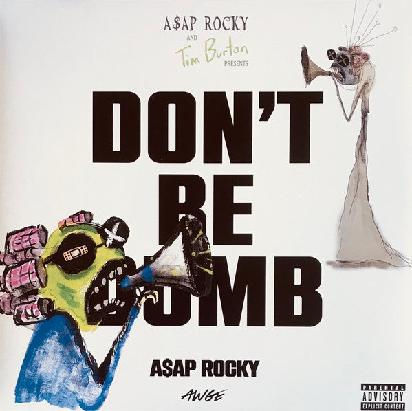 A$AP ROCKY DON’T BE DUMB MRMAYERSサイン付きLP a$ap-rocky*-–-dont-be-dumb – CDholikas