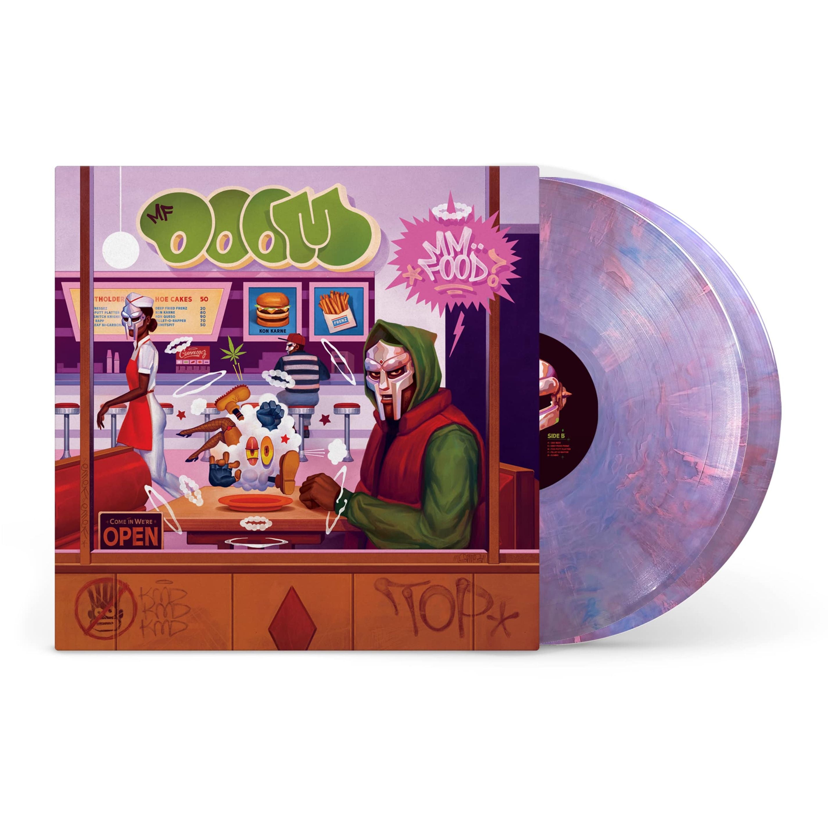 Vinyl (LP) MF Doom - MM..Food (2LP) (20th Anniversary Edition) (Sweetart Marbled Vinyl)