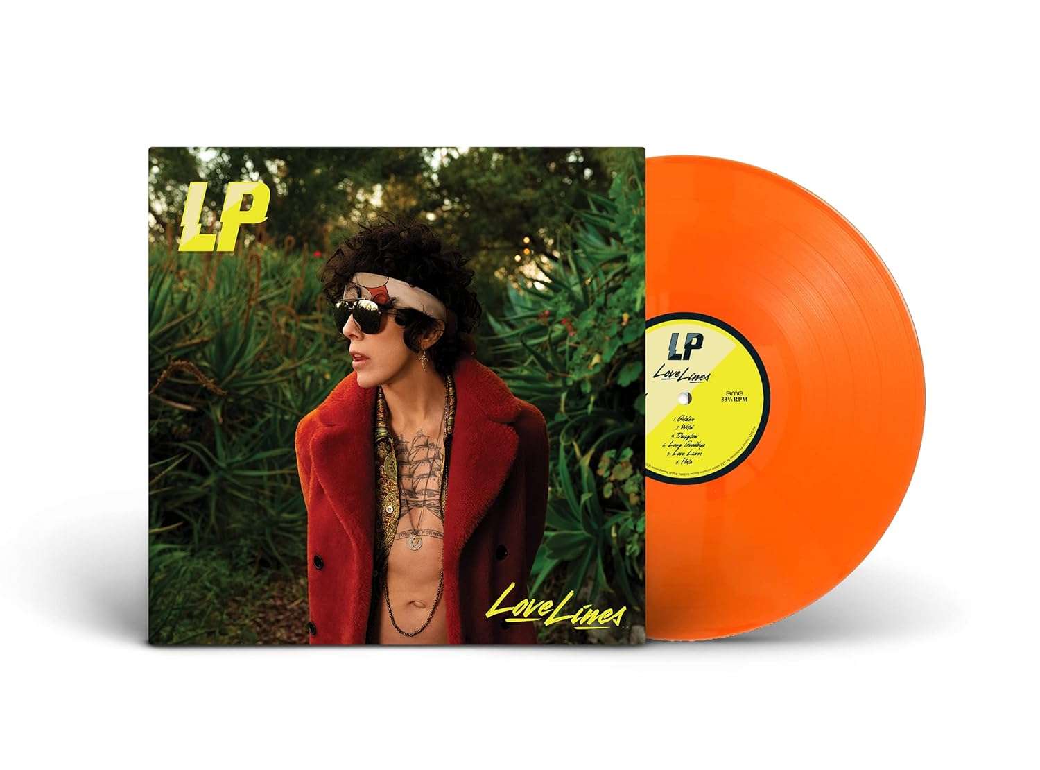 Vinyl (LP) L.P. - Love Lines (Orange Crush)
