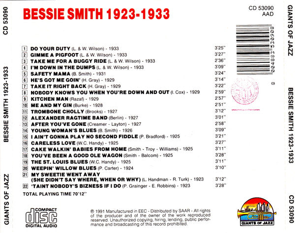 1923-1933:-empress-of-the-blues