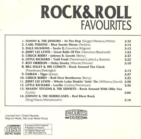 rock-&-roll-favourites