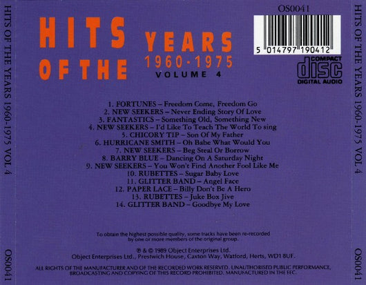 hits-of-the-years-1960---1975-volume-4