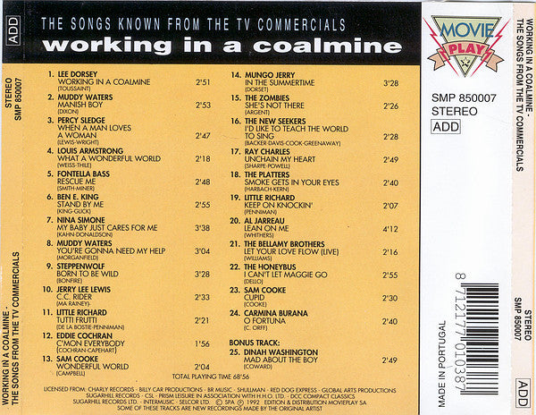 working-in-a-coalmine---the-songs-known-from-the-tv-commercials