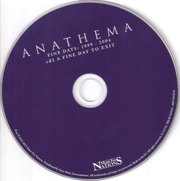 anathema-–-fine-days:-1999-–-2004