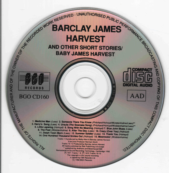 barclay-james-harvest-–-and-other-short-stories-/-baby-james-harvest