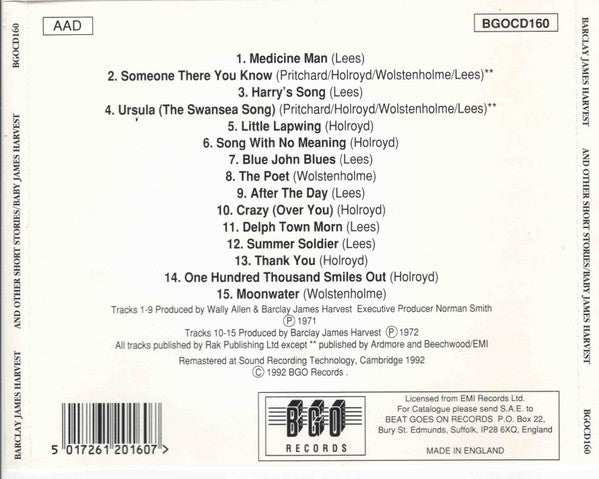 barclay-james-harvest-–-and-other-short-stories-/-baby-james-harvest