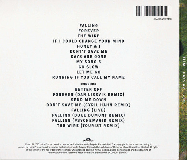 days-are-gone