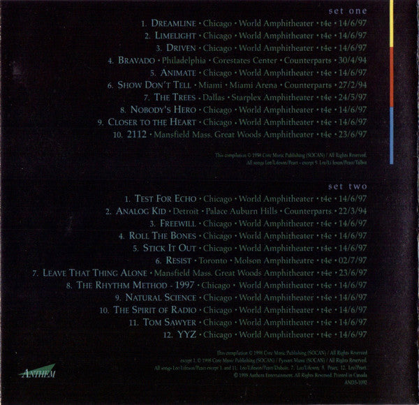 different-stages-·-live