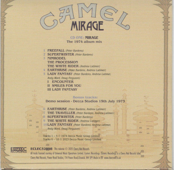 camel-–-mirage