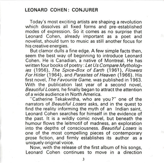 songs-of-leonard-cohen-/-songs-of-love-and-hate-/-new-skin-for-the-old-ceremony