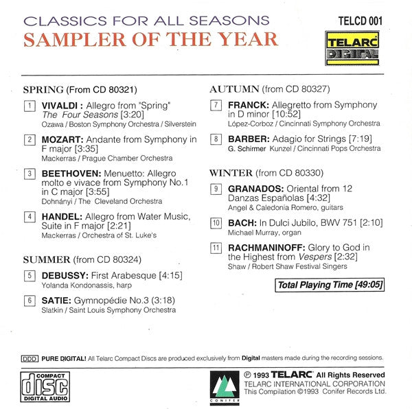 classics-for-all-seasons---sampler-of-the-year