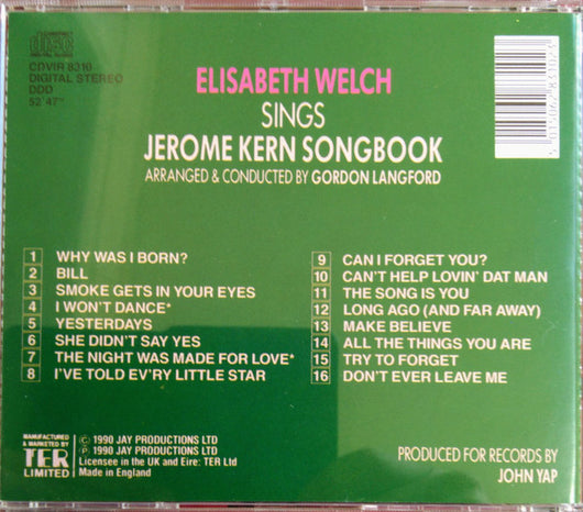 sings-jerome-kern-songbook