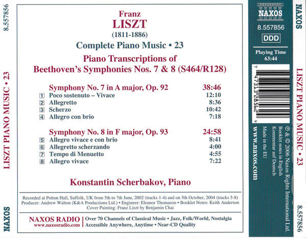 complete-piano-music-•-volume-23---symphonies-nos.-7-&-8--(piano-transcriptions)