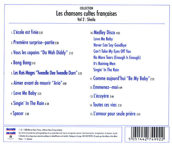 les-chansons-cultes-françaises---vol-2-:-sheila