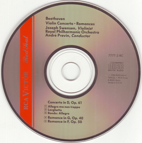 joseph-swensen,-beethoven*,-royal-philharmonic-orchestra,-andré-previn-–-violin-concerto-/-2-romances