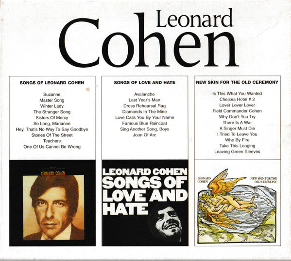 songs-of-leonard-cohen-/-songs-of-love-and-hate-/-new-skin-for-the-old-ceremony