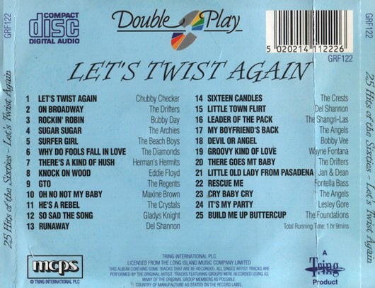 25-hits-of-the-sixties---lets-twist-again