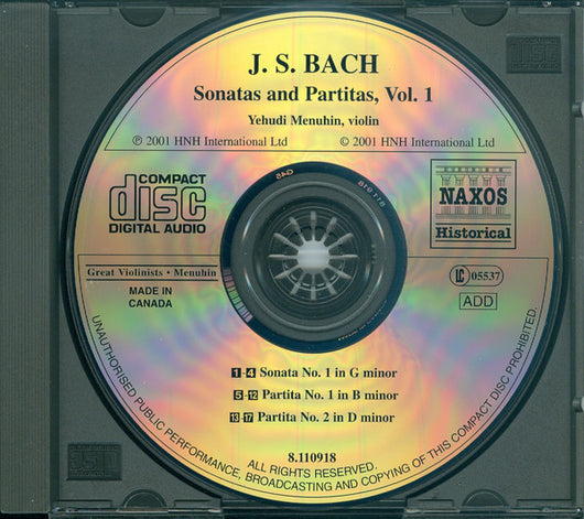 sonatas-and-partitas,-vol.-1-(historical-recordings-1934-1935)