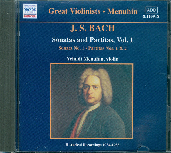 sonatas-and-partitas,-vol.-1-(historical-recordings-1934-1935)