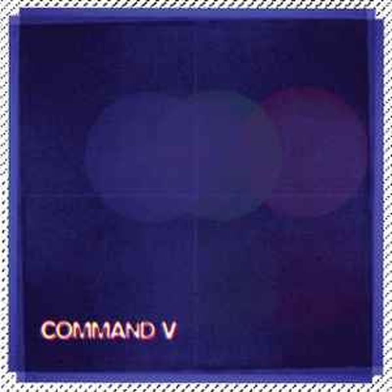 command-v