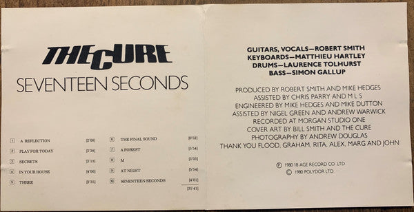 the-cure-–-seventeen-seconds
