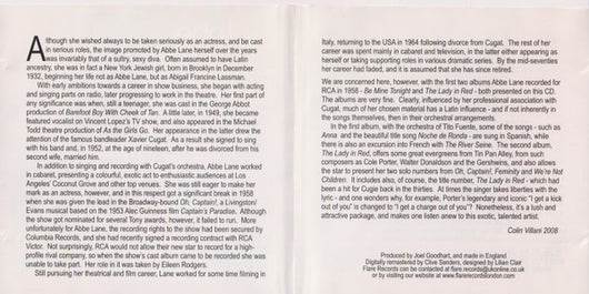 lady-in-red-/-be-mine-tonight