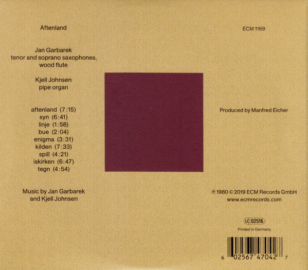 jan-garbarek-/-kjell-johnsen-–-aftenland