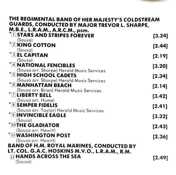 sousa*,-coldstream-guards,-royal-marines*-–-military-marches-of-sousa