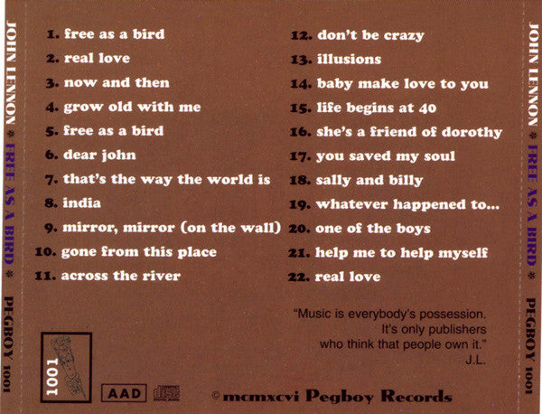 free-as-a-bird-(the-dakota-beatle-demos)