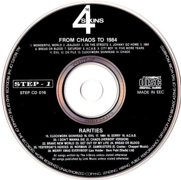 from-chaos-to-1984-/-rarities