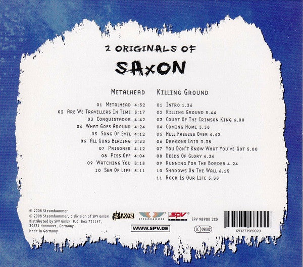saxon-–-2-originals-of-saxon-(metalhead-/-killing-ground)