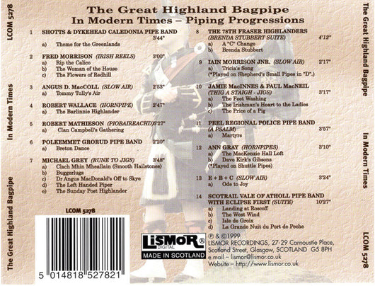 the-great-highland-bagpipe:-in-modern-times---piping-progressions
