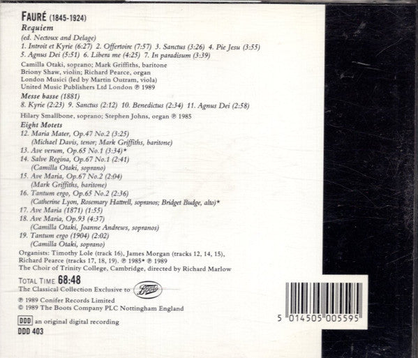 requiem-/-messe-basse-/-eight-motets
