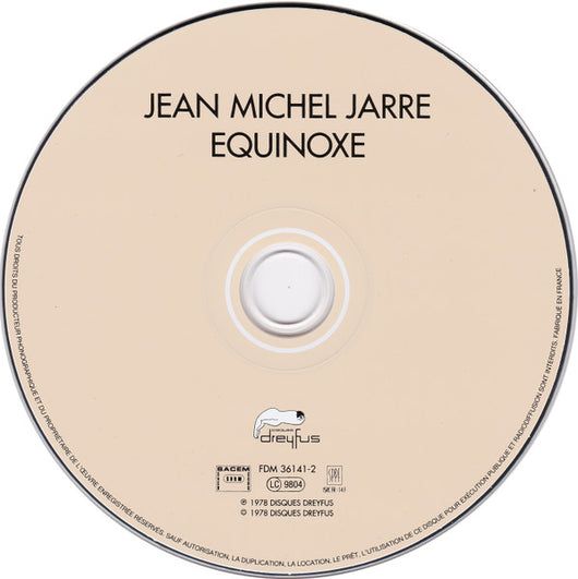 equinoxe-/-oxygene-/-chronologie