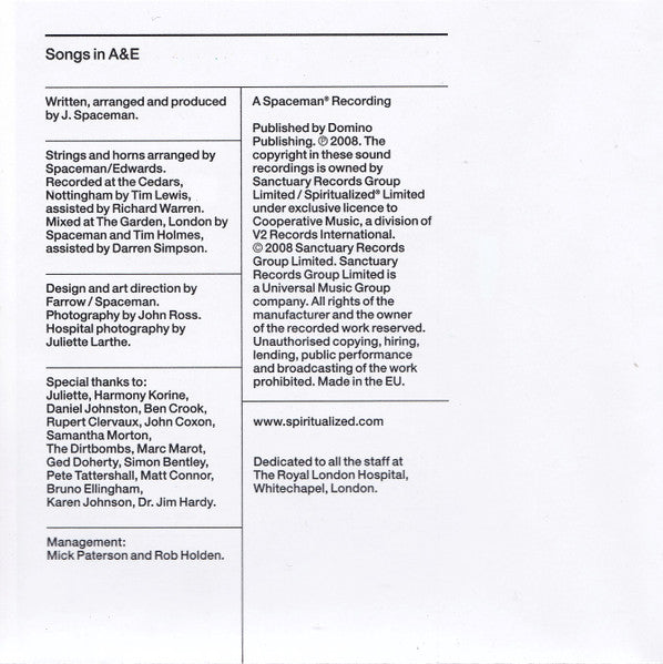 spiritualized+*-–-songs-in-a&e