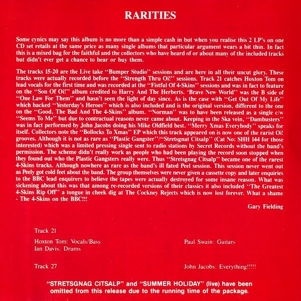 from-chaos-to-1984-/-rarities