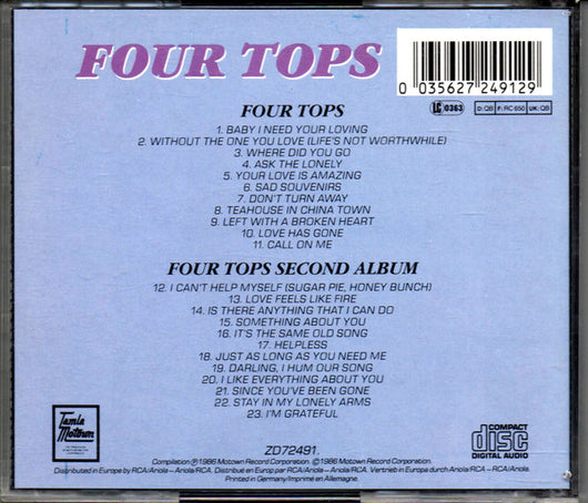 four-tops/second-album