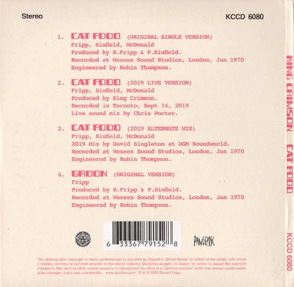 king-crimson-–-cat-food-/-groon