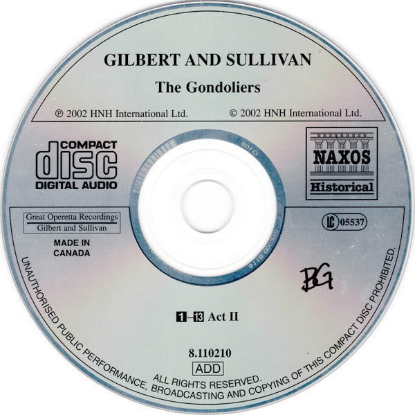 the-gondoliers