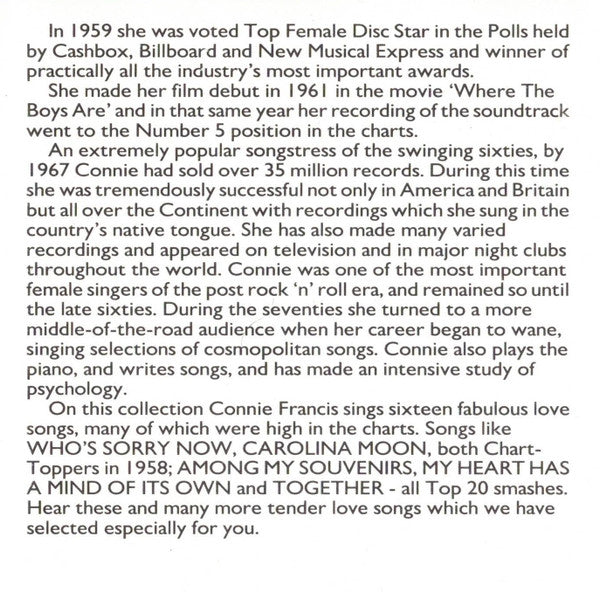 connie-francis-–-love-songs