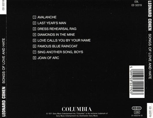 songs-of-leonard-cohen-/-songs-of-love-and-hate-/-new-skin-for-the-old-ceremony