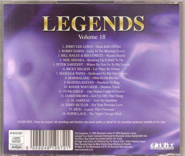 various-–-legends-(volume-18)
