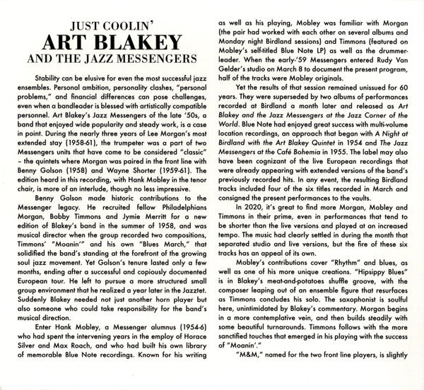 art-blakey-&-the-jazz-messengers-–-just-coolin