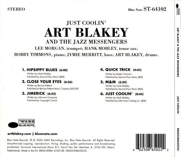 art-blakey-&-the-jazz-messengers-–-just-coolin