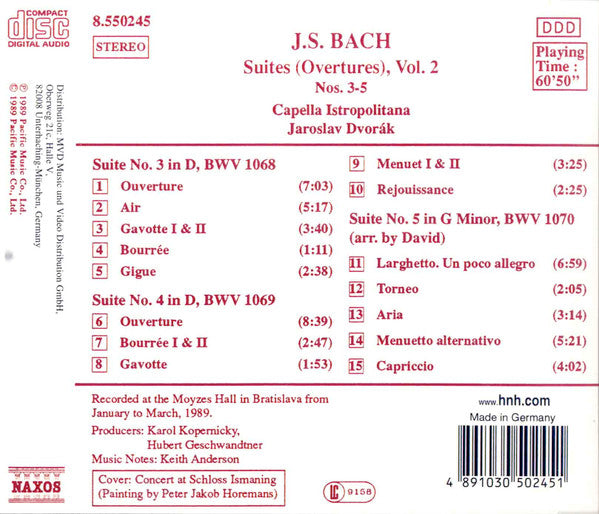 suites-(ouvertures),-vol.-2-nos.-3-5-(bwv-1068-1070)