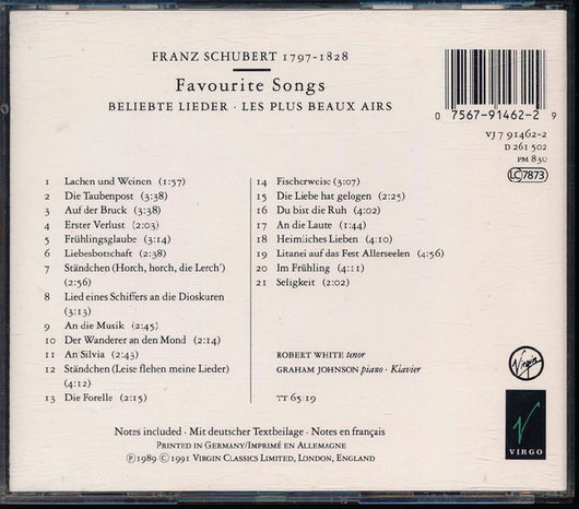 favourite-schubert-songs