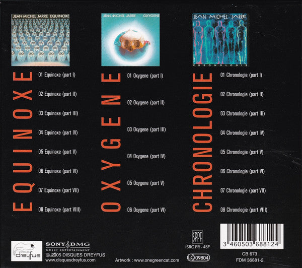 equinoxe-/-oxygene-/-chronologie
