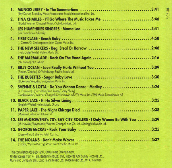 various-–-in-the-summertime-/-greatest-hits-of-the-70s