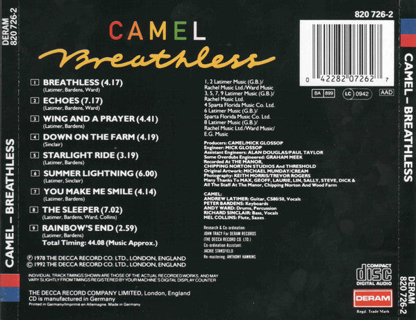 camel-–-breathless