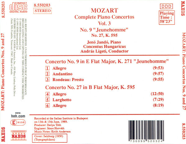 complete-piano-concertos-vol.-3---no.-9-"jeunehomme",-no.-27,-k.-595